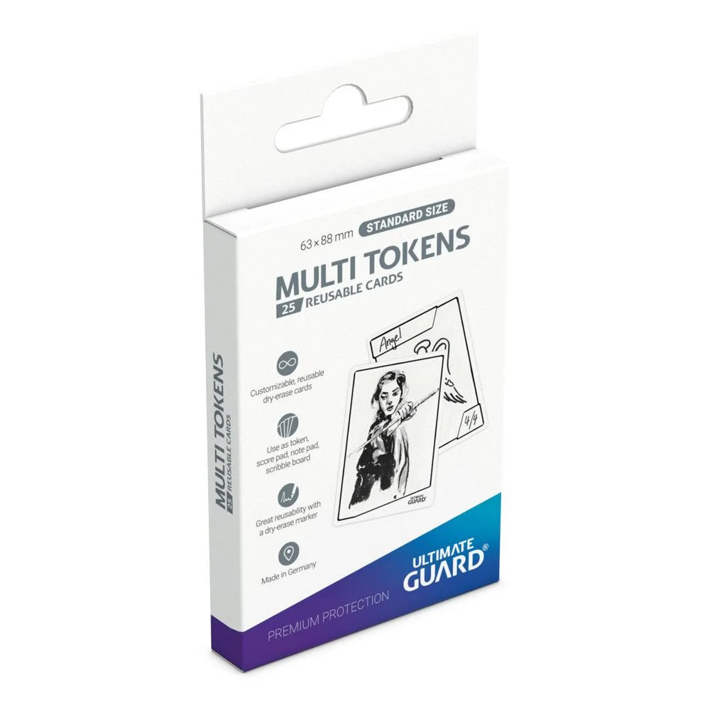 Ultimate Guard Multi Tokens Standard Size (Reusable dry-erase Cards) - 25 Unidades